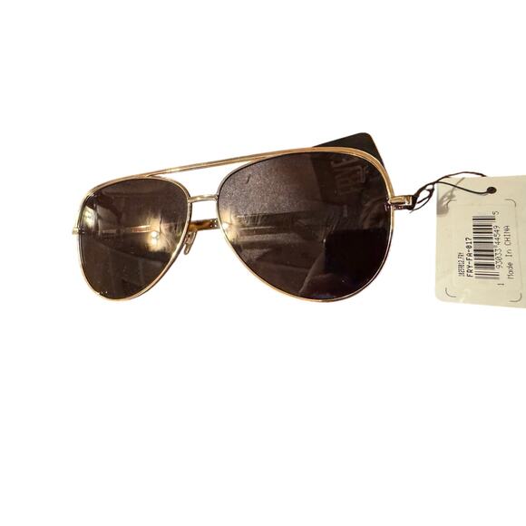 FRYE aviator sunglasses, Gold Frame an Tortoise, with bag, FRY-FA-017 NEW - Picture 2 of 11